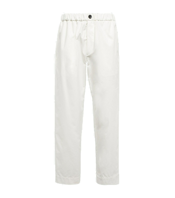 Photo: Jil Sander - Mid-rise straight cotton pants