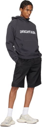 Helmut Lang Gray 'Meatpacking' Hoodie