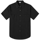 Lady White Co. Men's Pique Work Shirt in Black