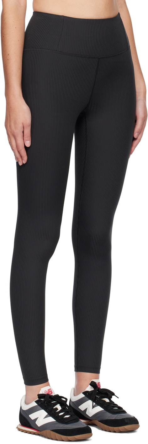 Girlfriend Collective Black Compressive RIB Sport Leggings