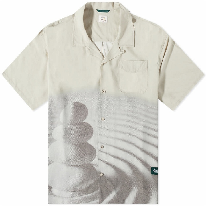 Photo: Afield Out x Mount Sunny Zen Vacation Shirt in Bone