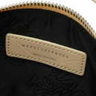 MARGE SHERWOOD Women's Zipper Small Bag in Blond Wood Crinkle 