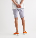 Beams Plus - Slim-Fit Striped Seersucker Shorts - White