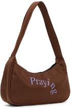 Praying SSENSE Exclusive Brown Beast Shoulder Bag
