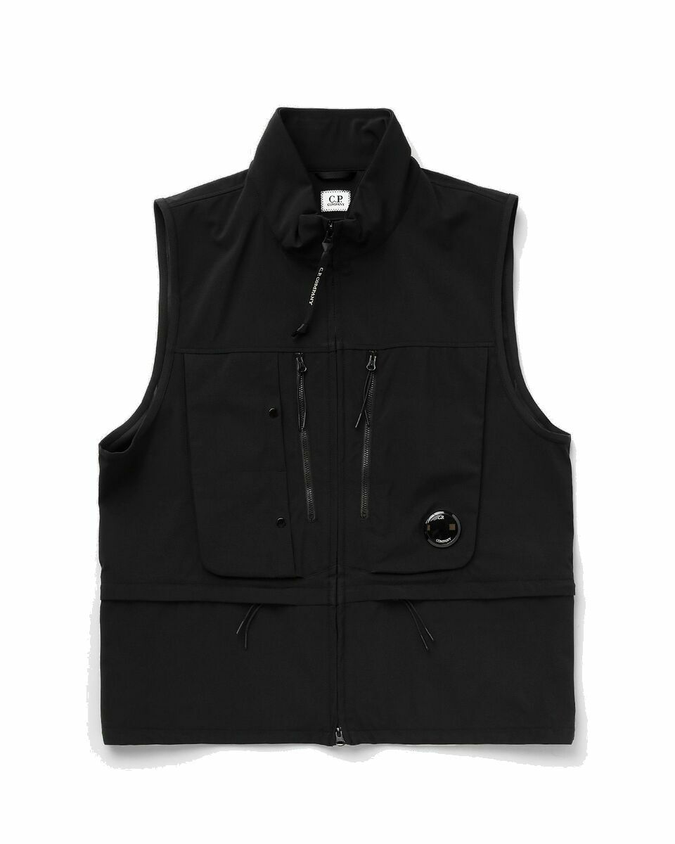 Photo: C.P. Company Cp Shell   R Outerwear   Vest Black - Mens - Vests