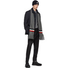 Moncler Black Wool Sport Trousers