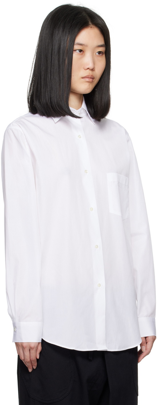 FLORE FLORE White Zoë Shirt