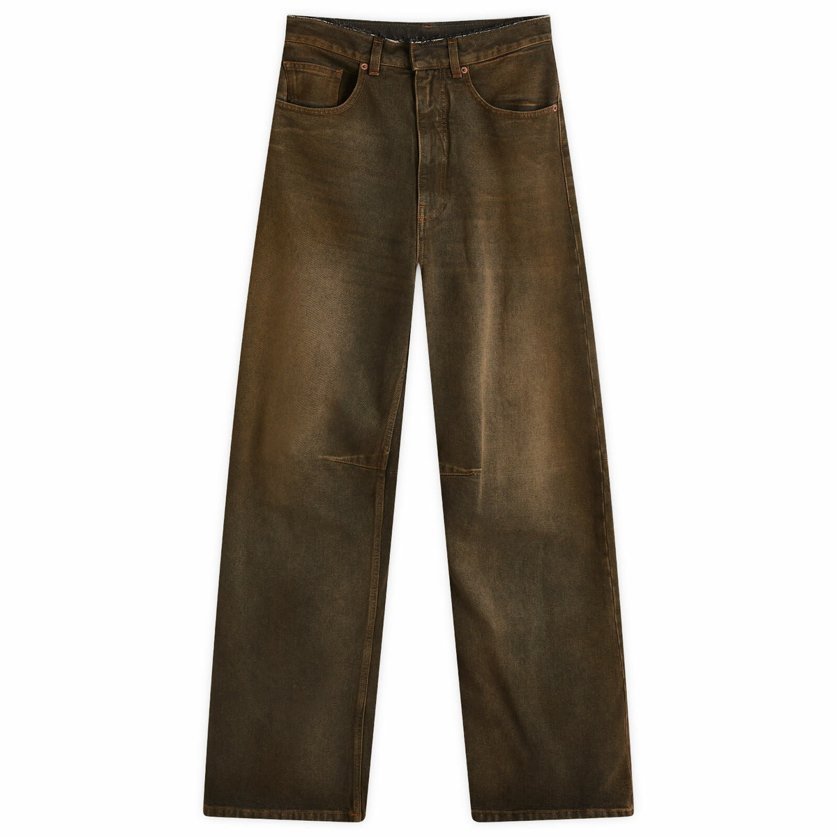 02ss Martin Margiela 5ポケットコーデュロイパンツ ブラウン MM6 Maison Margiela Women's 5-Pocket Pants in Brown MM6 Maison