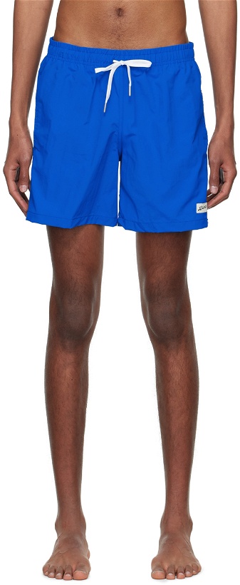 Photo: Bather Blue Recycled Nylon Swim Shorts