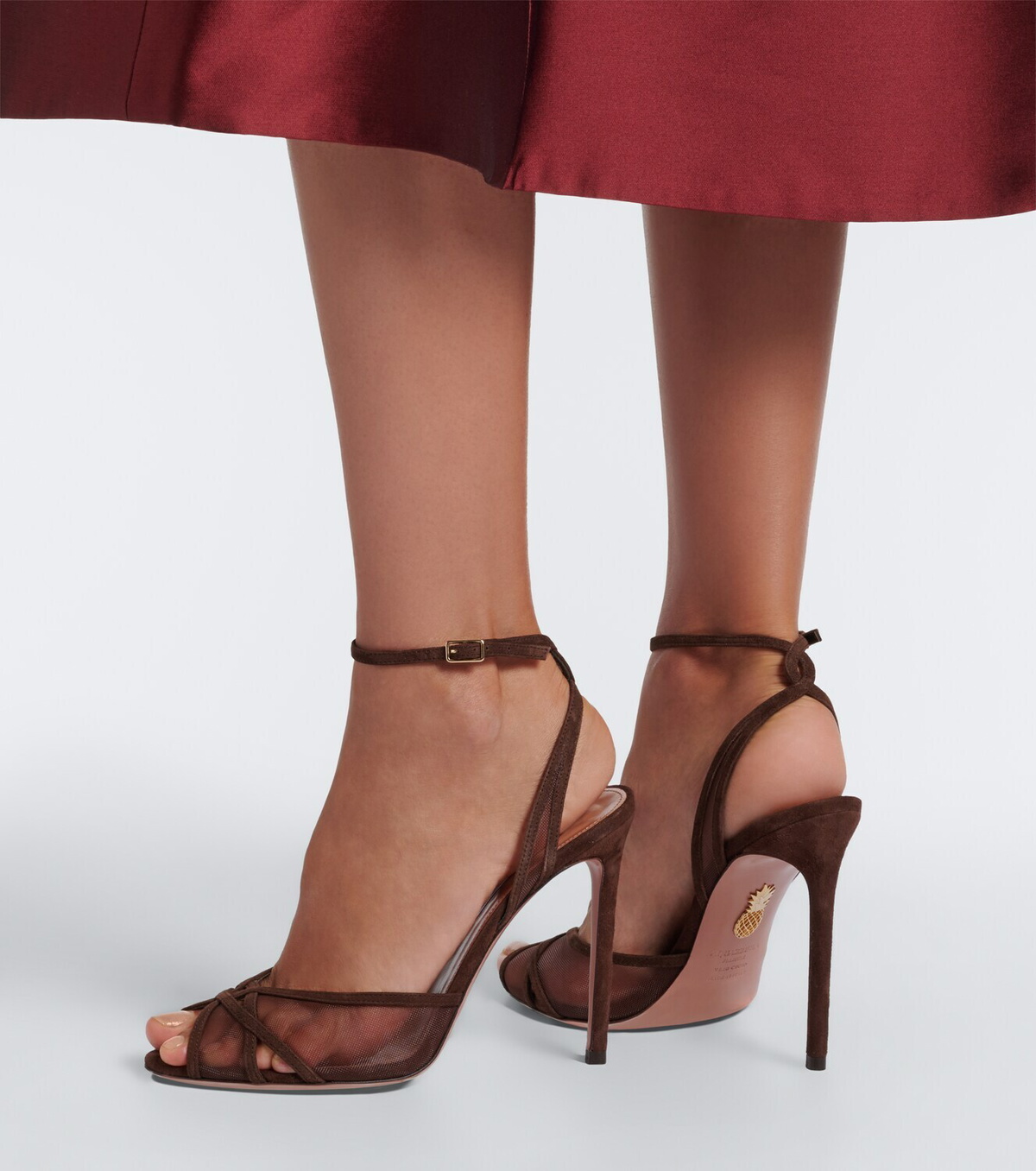 Aquazzura Shear suede sandals