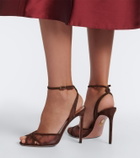 Aquazzura Shear suede sandals