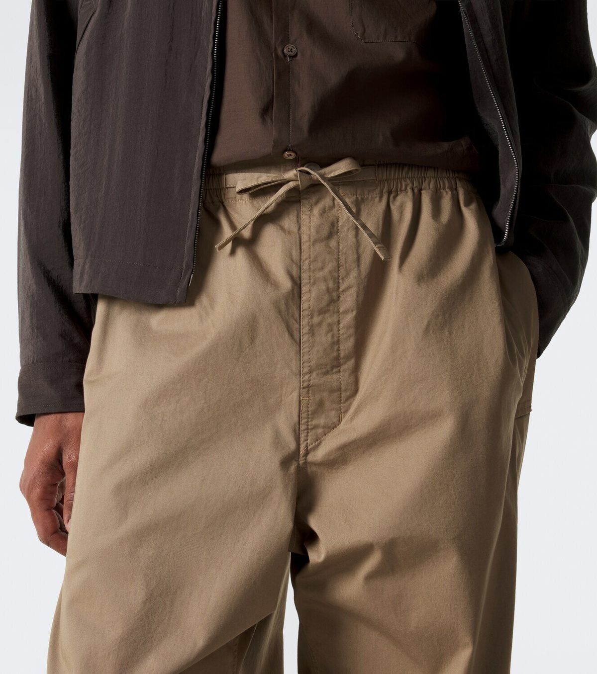 Lemaire Cotton twill wide-leg pants