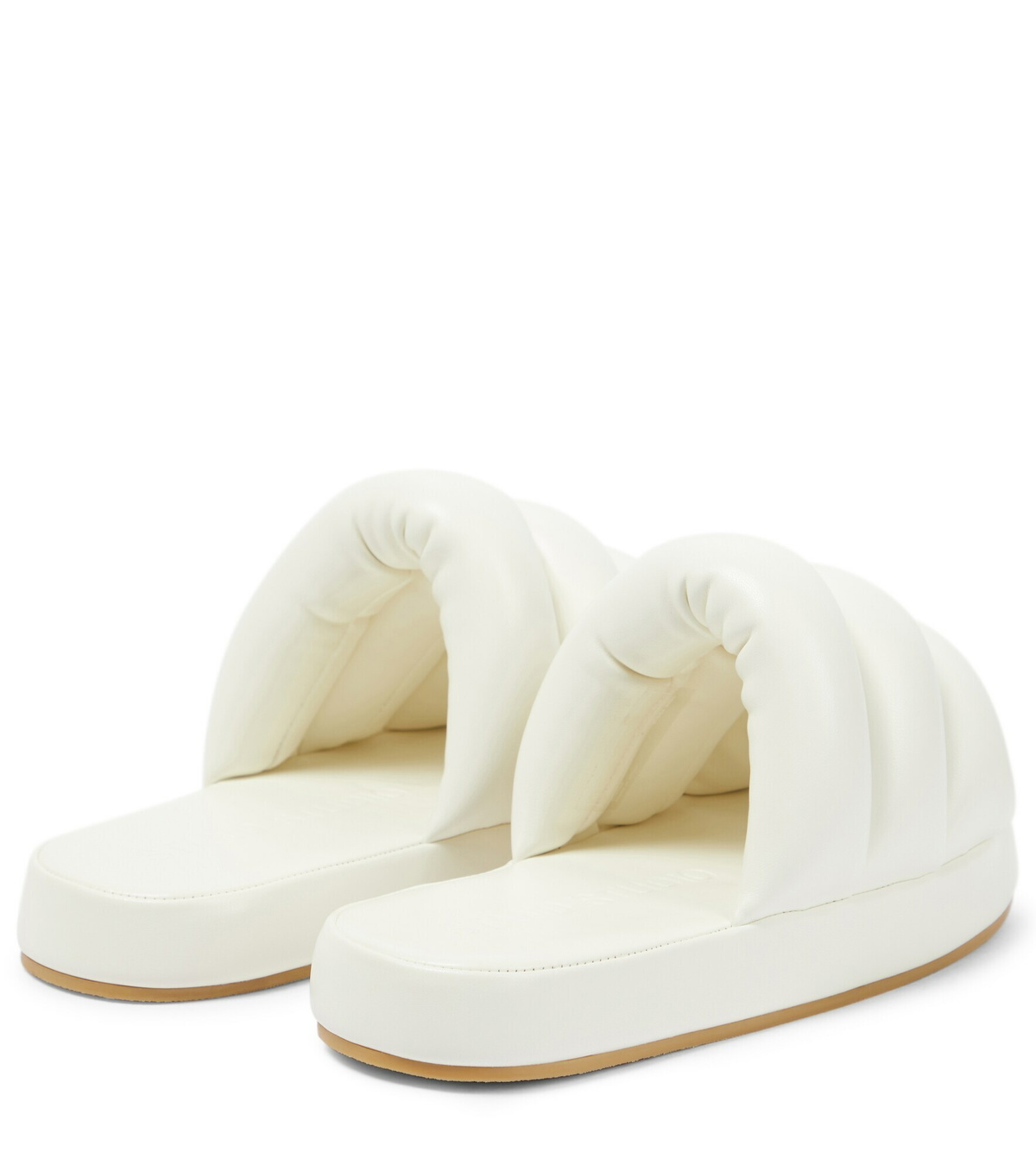 Stand Studio - Keira flat faux leather sandals
