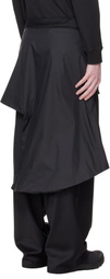 HELIOT EMIL Black Levade Tailored Trousers