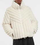 Moncler Pedrix faux fur down jacket