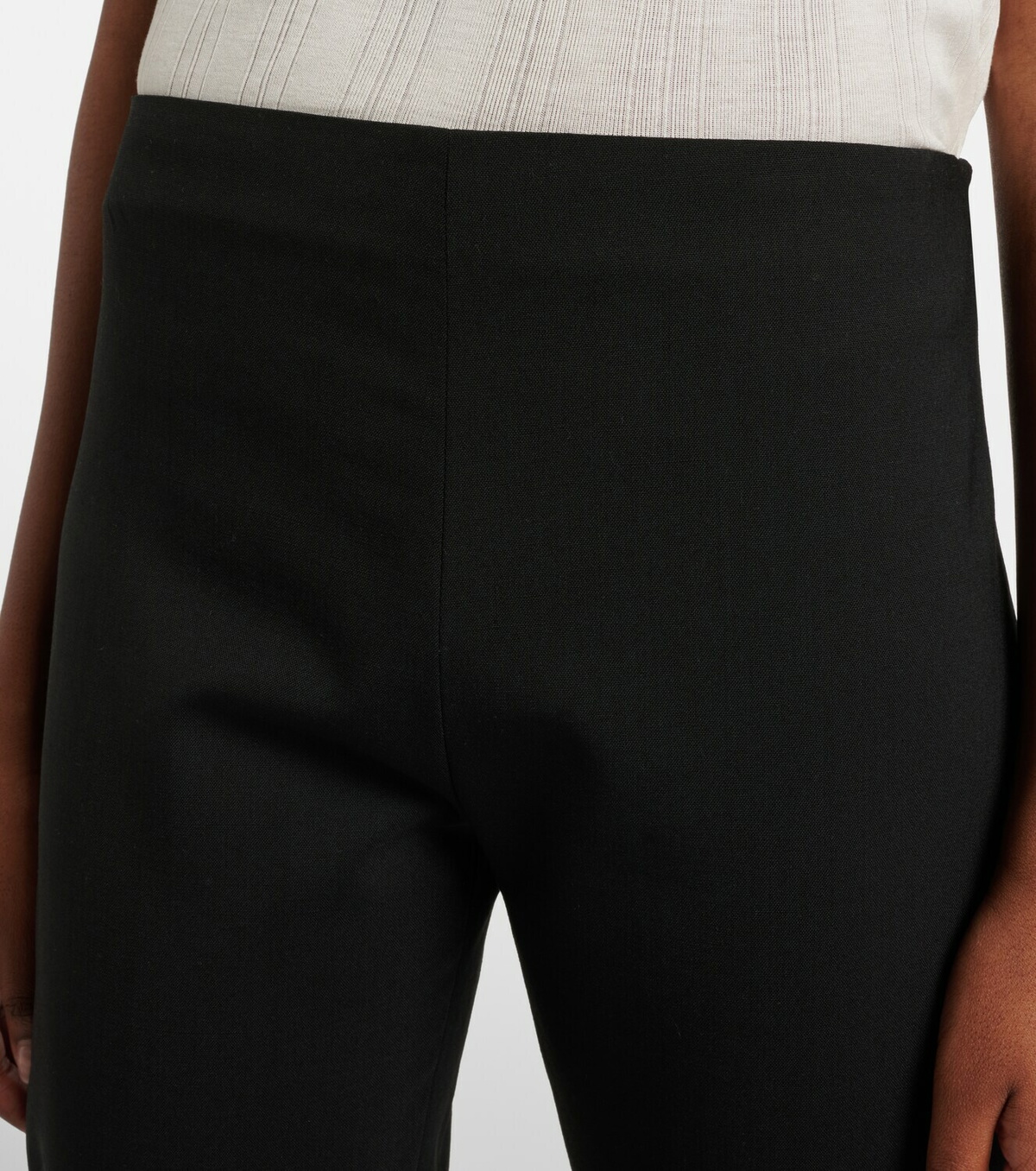 The Row Flamenca wool straight pants