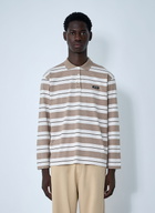 Miu Miu Striped Polo Shirt