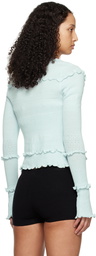 GUIZIO Blue Balena Cardigan