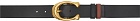 Coach 1941 Black & Brown Reversible C Logo Belt