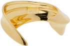 TOM FORD Gold Brass Franca Cuff Bracelet