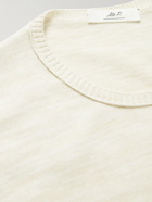 Mr P. - Organic Cotton and Wool-Blend T-Shirt - Neutrals
