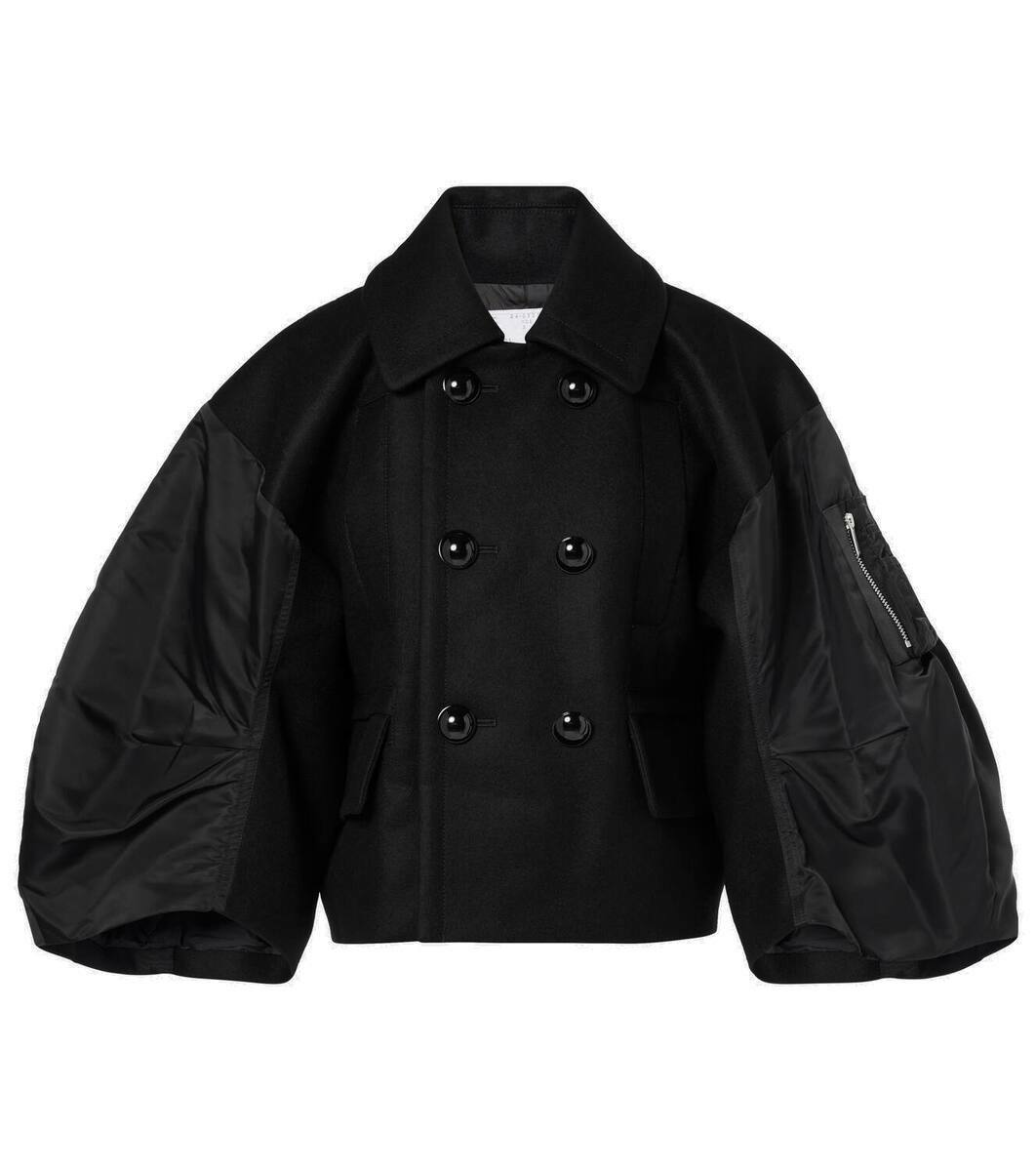 Sacai Wool twill jacket Sacai