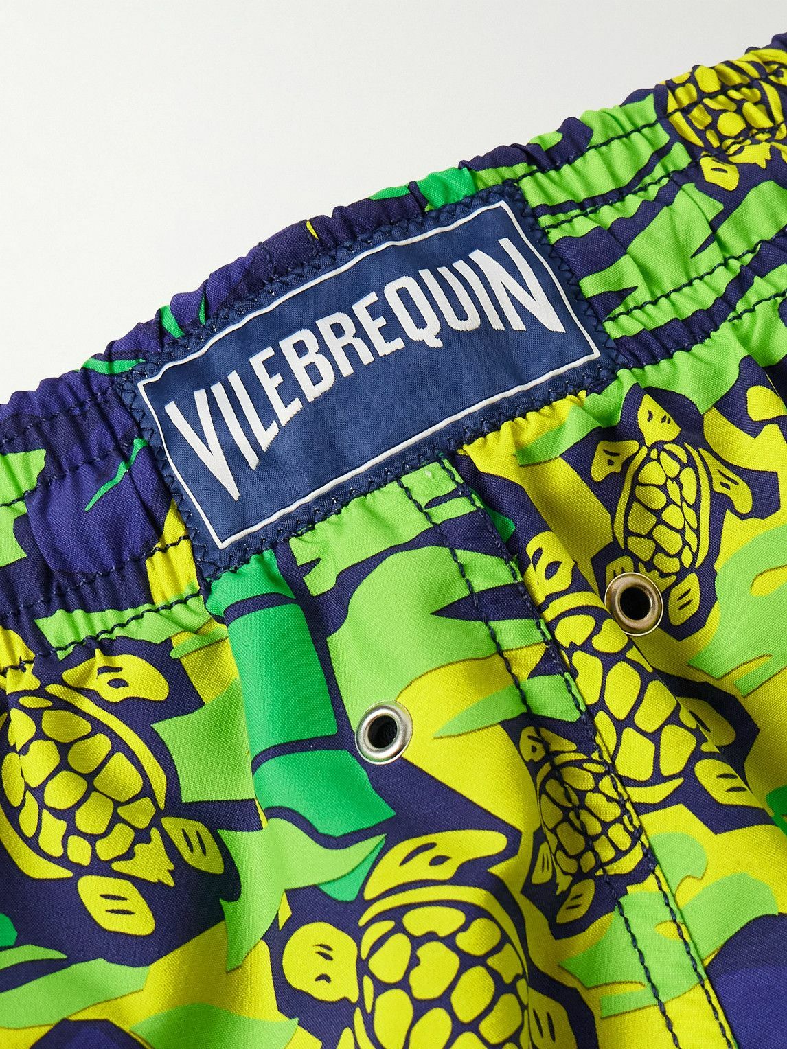 Vilebrequin - Moorea Straight-Leg Mid-Length Printed Swim Shorts - Green