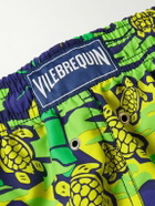 Vilebrequin - Moorea Straight-Leg Mid-Length Printed Swim Shorts - Green
