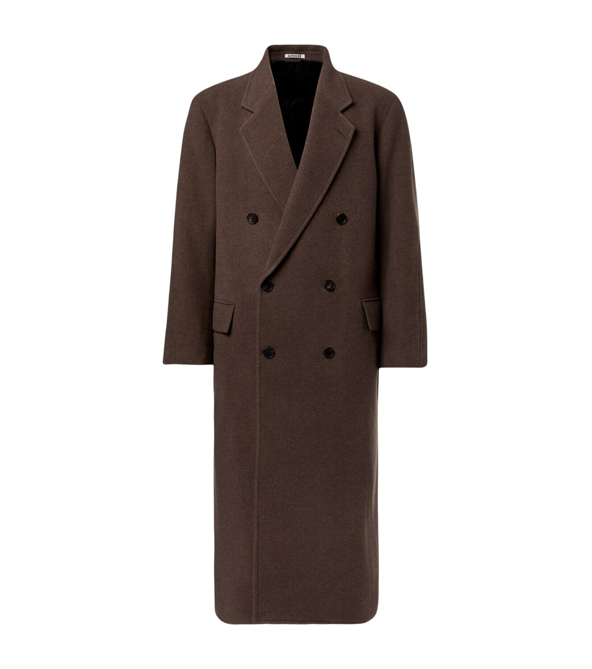 Auralee Melton wool and alpaca trench coat Auralee