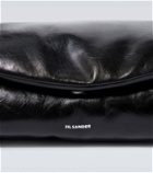 Jil Sander Cannola Grande leather shoulder bag