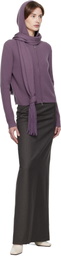 AARON ESH Gray Pencil Maxi Skirt