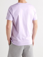 A.P.C. - Logo-Print Cotton-Jersey T-Shirt - Purple