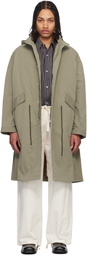 Studio Nicholson Taupe Lotus Coat