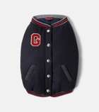 Gucci Embroidered wool dog coat