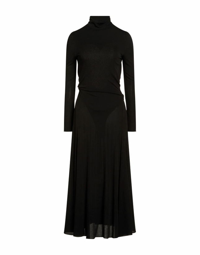 Photo: Alaïa Womens Midi dress in Black