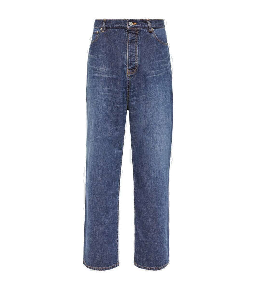 Balenciaga Mid-rise wide-leg jeans Balenciaga