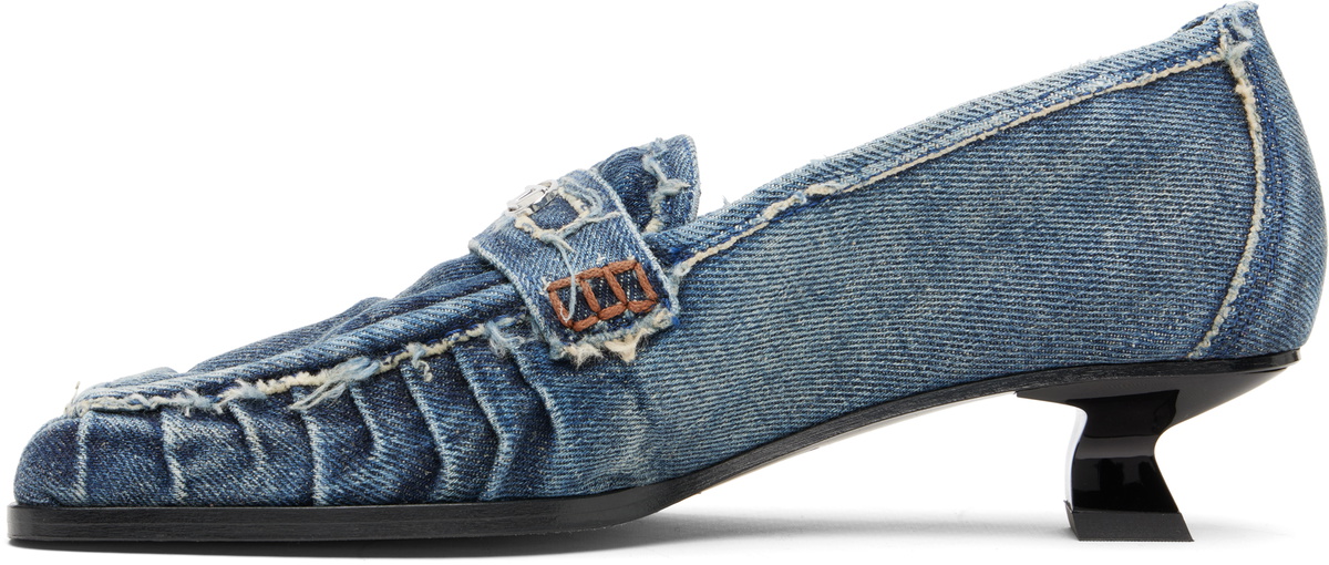 Diesel Blue D-Amber Moc 30 Heels