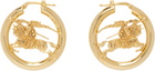 Burberry EKD Hoop Earrings