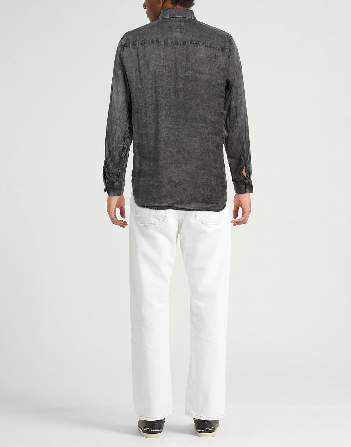 Crossley Mens Shirt Charcoal