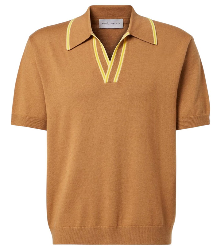 Photo: King & Tuckfield Wool polo shirt