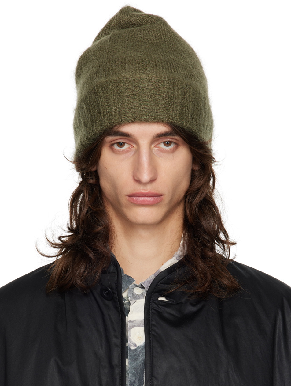 【よし】CASEY CASEY ニット帽 CASEY CASEY Khaki Mohsil Beanie CASEY CASEY