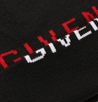 Givenchy - Logo-Intarsia Wool Beanie - Black