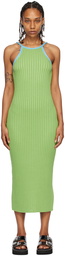 Stine Goya Green Layden Maxi Dress