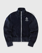 Sporty & Rich Crown Tennis Elio Velour Track Jacket Blue Women