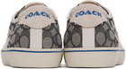 Coach 1941 Gray Jacquard Skate Sneaker