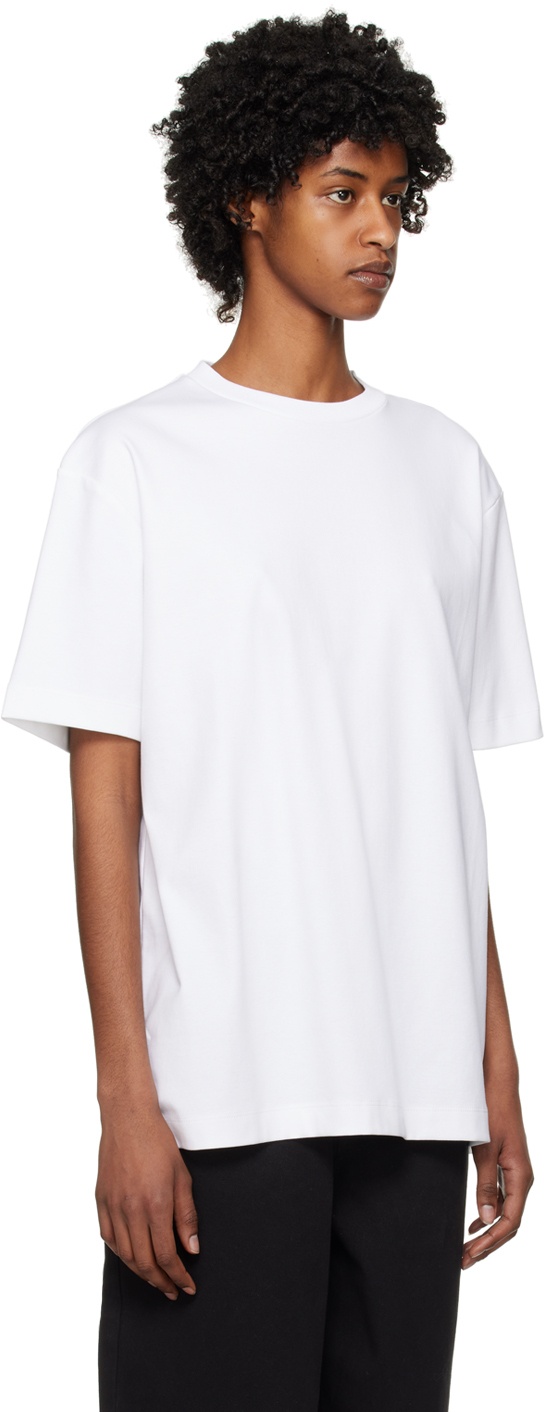 Sunspel White Oversized T-Shirt Sunspel