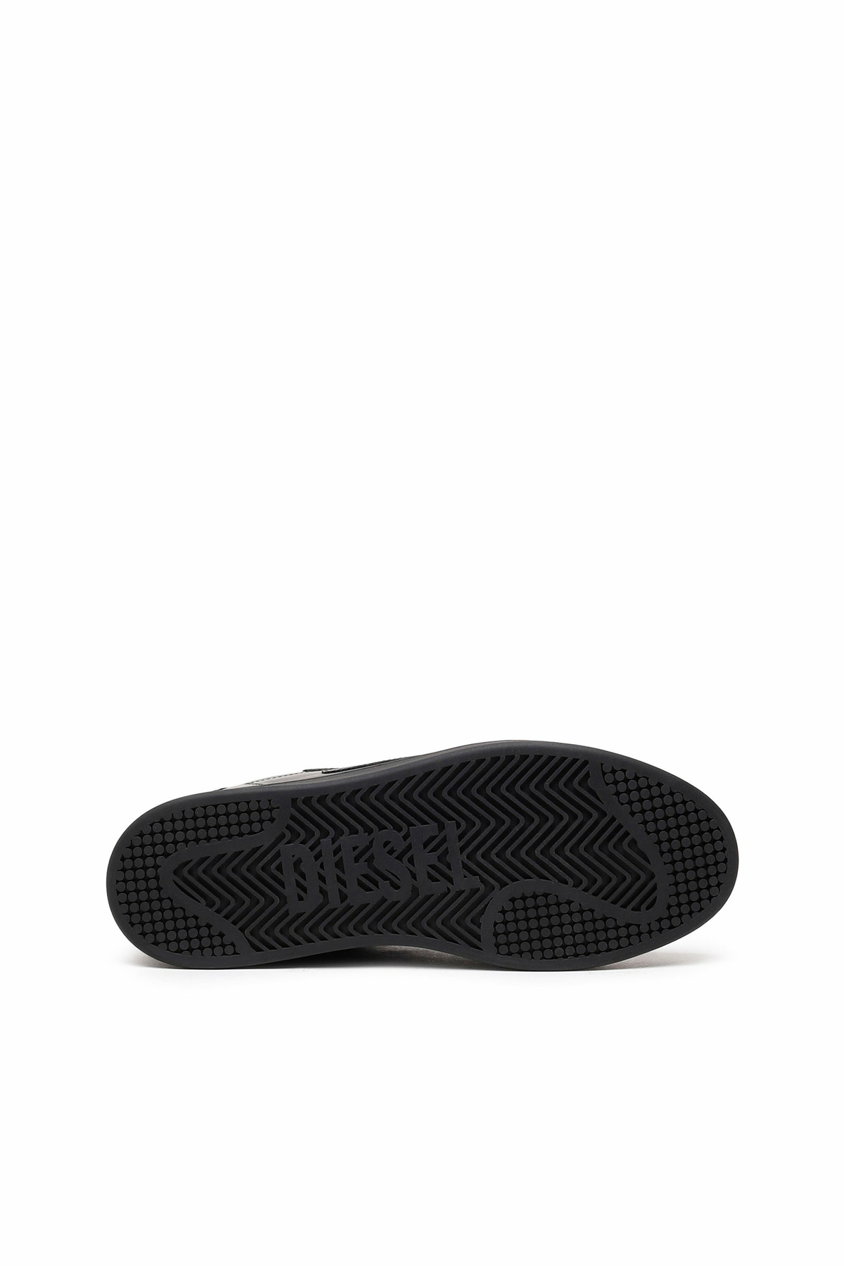 Diesel S-Athene Low-Low-top leather sneakers with D patch - Sneakers Mens in Black