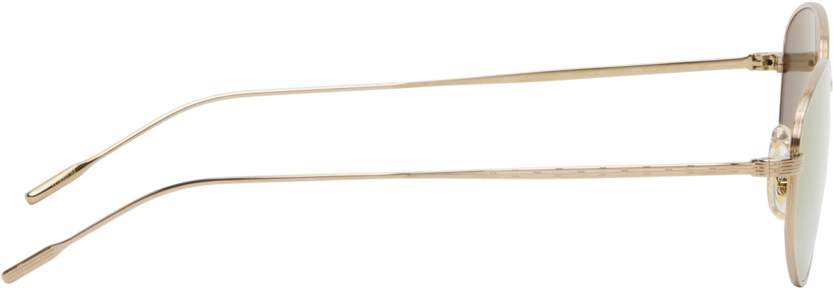 Oliver Peoples Gold Estra Sunglasses