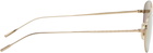 Oliver Peoples Gold Estra Sunglasses