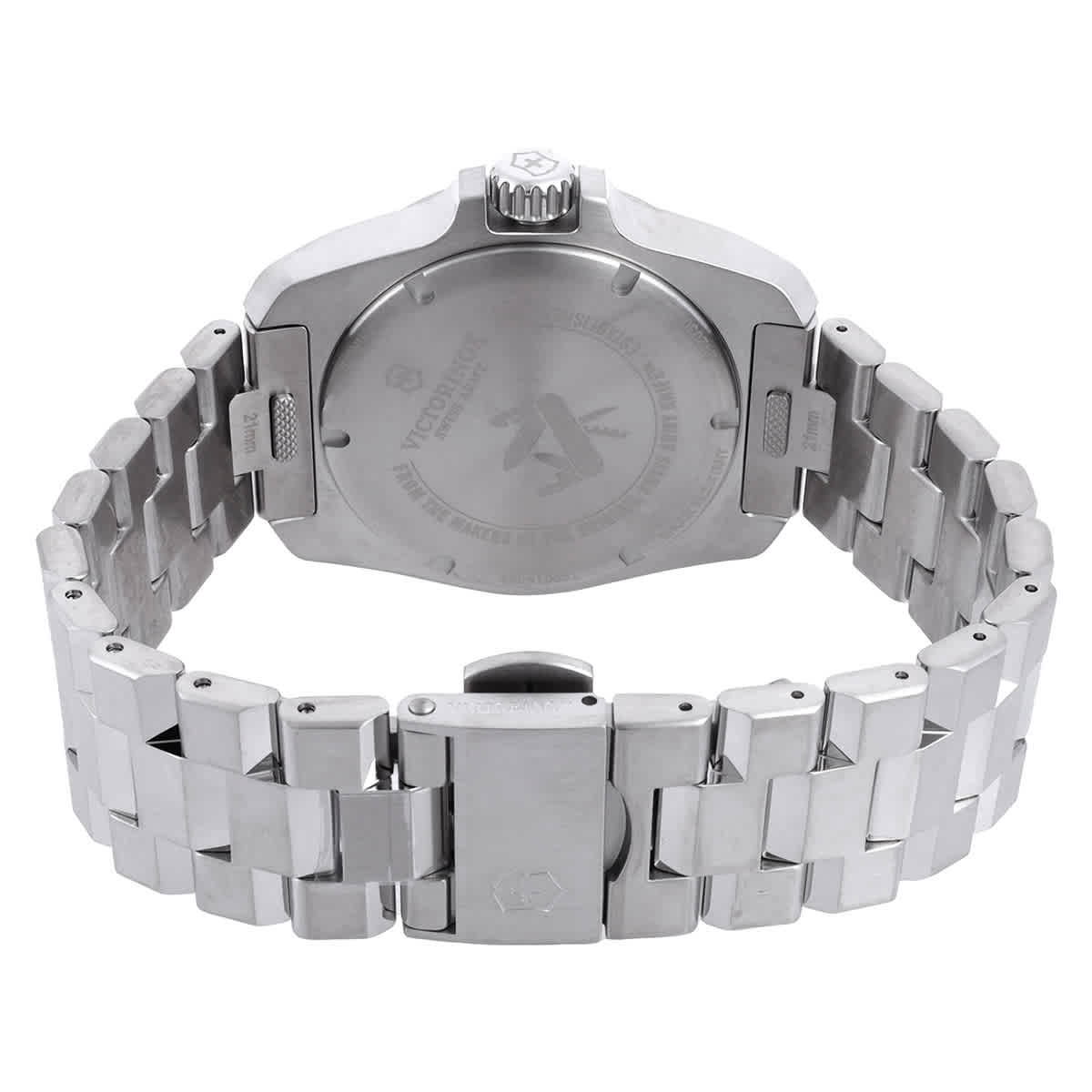 Victorinox I.N.O.X. Quartz Black Dial Mens Watch 242030
